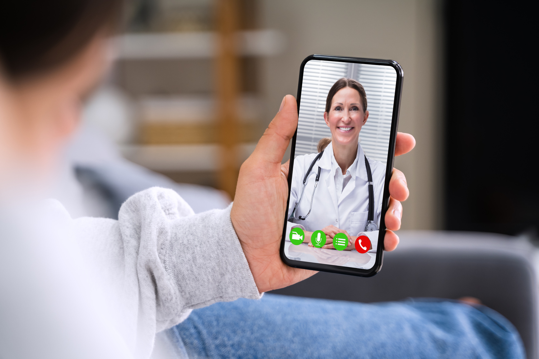 Telemedicine Video Call To Doctor